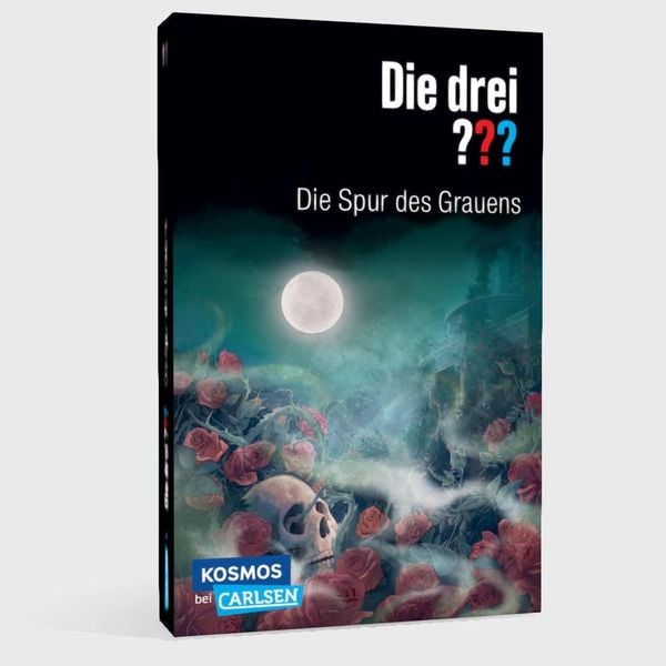 Produktbild: Die drei ???: Die Spur des Grauens. Dreifachband (Enth&auml;lt die B&auml;nde: Im Haus des Henkers, Die Villa der Toten, Die fl&uuml;sternden Puppen)
