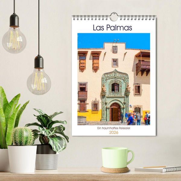 Produktbild: Las Palmas - ein traumhaftes Reiseziel (Wandkalender 2026 DIN A4 hoch), CALVENDO Monatskalender
