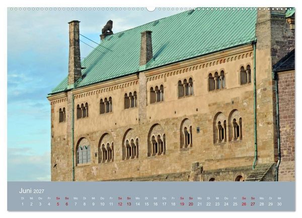 Produktbild: Die Wartburg - Weltkulturerbe im Herzen Deutschlands (hochwertiger Premium Wandkalender 2027 DIN A2 quer), Kunstdruck in Hochglanz