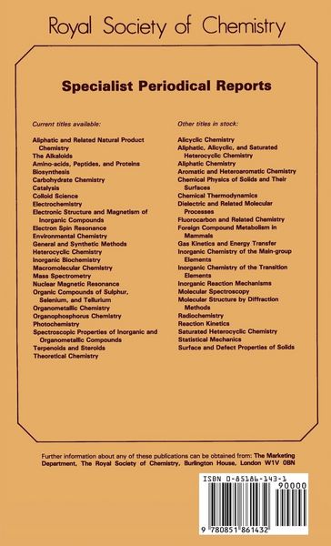 Produktbild: Spectroscopic Properties of Inorganic and Organometallic Compounds