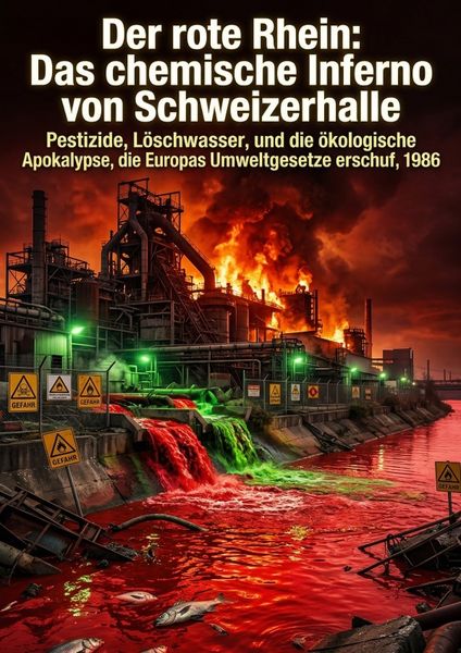 Produktbild: Der rote Rhein: Das chemische Inferno von Schweizerhalle