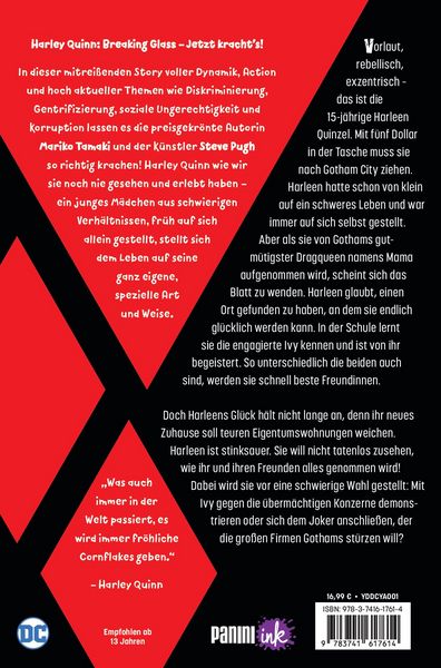 Produktbild: Harley Quinn: Breaking Glass - Jetzt kracht's!