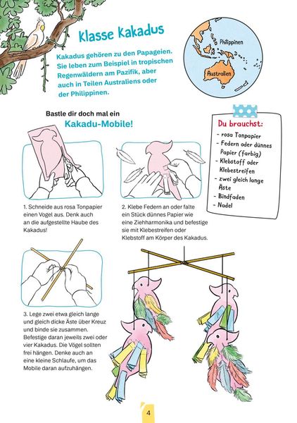 Produktbild: Conni Gelbe Reihe (Besch&auml;ftigungsbuch): Tierischer Mal- und Bastelspa&szlig;