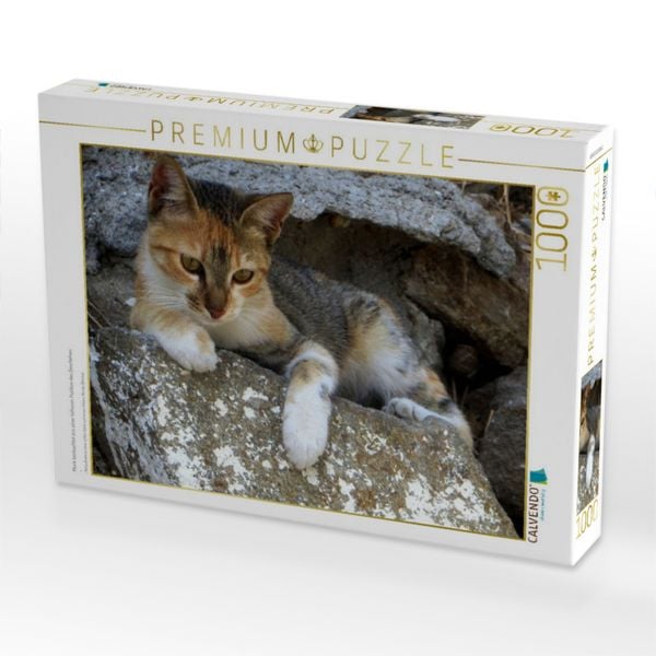 Produktbild: CALVENDO Puzzle Muck beobachtet aus einer h&ouml;heren Position das Geschehen | 1000 Teile Lege-Gr&ouml;&szlig;e 64x48cm Foto-Puzzle f&uuml;r gl&uuml;ckliche Stunden
