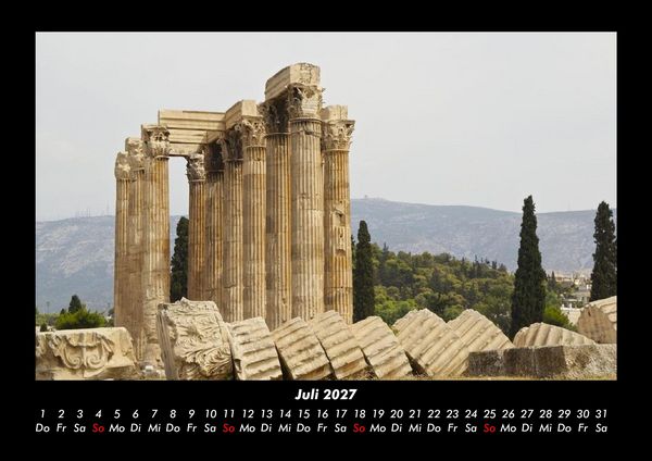 Produktbild: Griechenland 2027 Fotokalender DIN A3