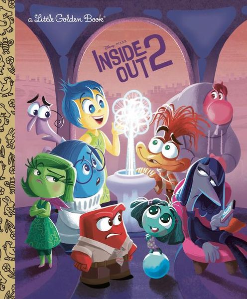 Disney/Pixar Inside Out 2 Little Golden Book, Gebundene Ausgabe von Golden Books, Vermilion, 9780736444408
