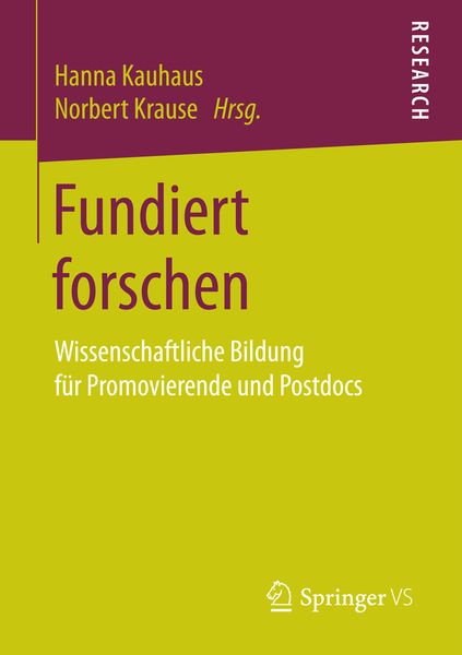 Produktbild: Fundiert forschen