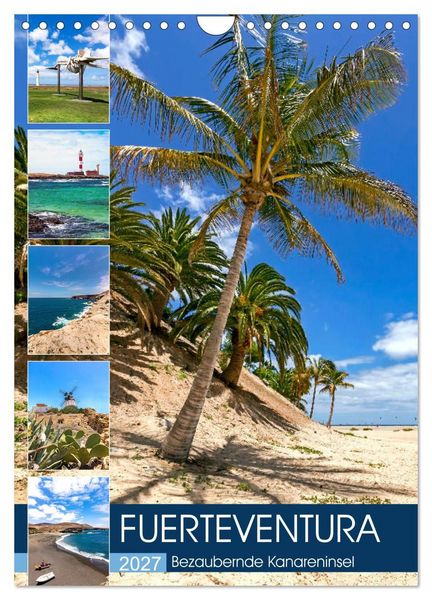 Produktbild: FUERTEVENTURA Bezaubernde Kanareninsel (Wandkalender 2027 DIN A4 hoch), CALVENDO Monatskalender