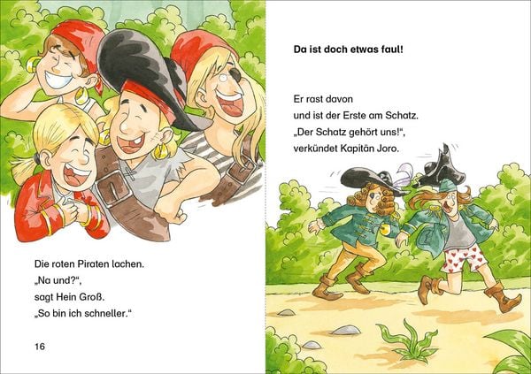 Produktbild: Lesel&ouml;wen 1. Klasse - Der Goldschatz der Piraten