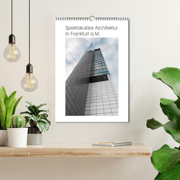Produktbild: Spektakul&auml;re Architektur in Frankfurt a.M. (Wandkalender 2026 DIN A3 hoch), CALVENDO Monatskalender
