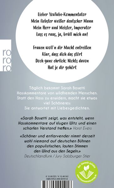 Produktbild: "Ich hab nichts gegen Frauen, du Schlampe!"