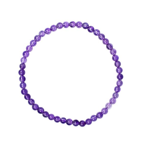 Produktbild: Armband, Amethyst extra, 04mm Kugeln