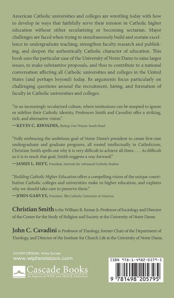Produktbild: Building Catholic Higher Education