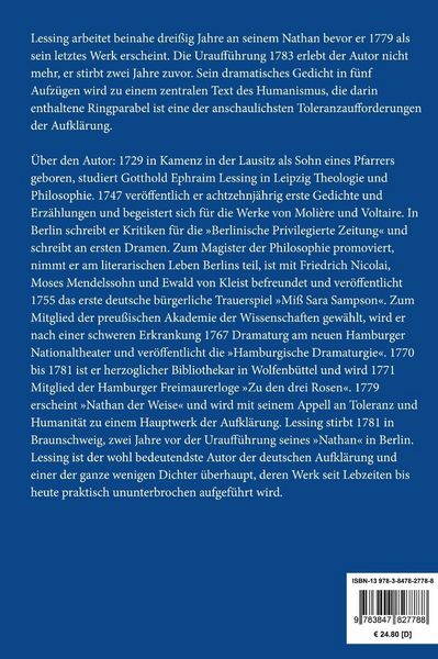 Produktbild: Nathan der Weise (Gro&szlig;druck)