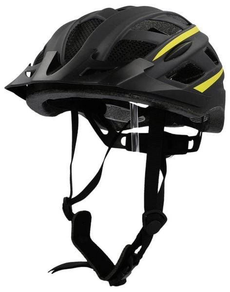 Produktbild: FISCHER FAHRRAD Urban Montis Fahrrad-Helm Schwarz Konfektionsgr&ouml;&szlig;e=S/M Kopfumfang=52-59cm