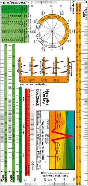 Produktbild: EKG Lineal professional II