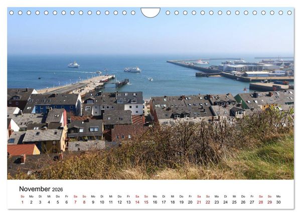 Produktbild: Deutsche Hochseeinsel Helgoland (Wandkalender 2026 DIN A4 quer), CALVENDO Monatskalender
