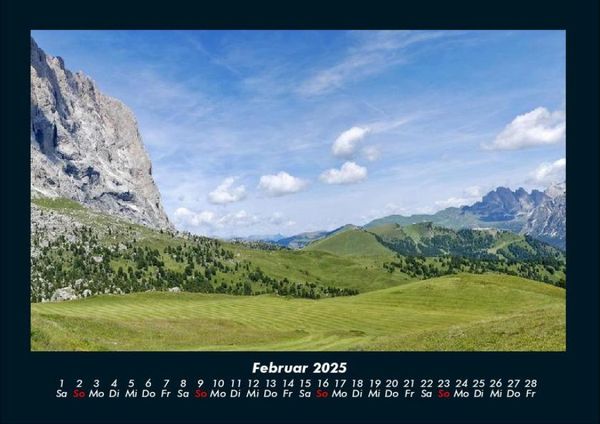 Produktbild: Berge 2025 Fotokalender DIN A4