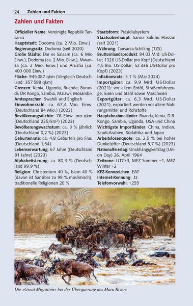 Produktbild: TRESCHER Reisef&uuml;hrer Tansania und Sansibar