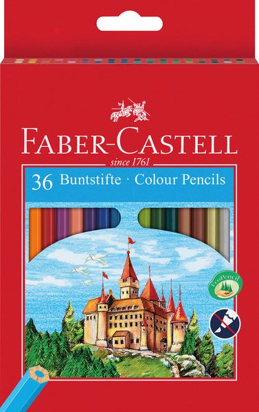 Faber-Castell Buntstifte Castle 36er Set