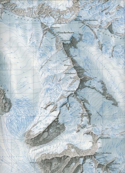 Produktbild: Swisstopo 1 : 25 000 Finsteraarhorn