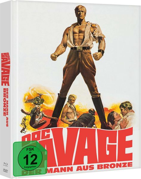 Produktbild: Doc Savage - Der Mann aus Bronze - Mediabook (Blu-ray+DVD)