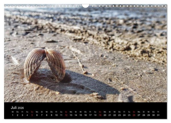Produktbild: Zeit f&uuml;r... Insel Neuwerk - Himmel, Deiche, Watt und Meer (Wandkalender 2026 DIN A3 quer), CALVENDO Monatskalender