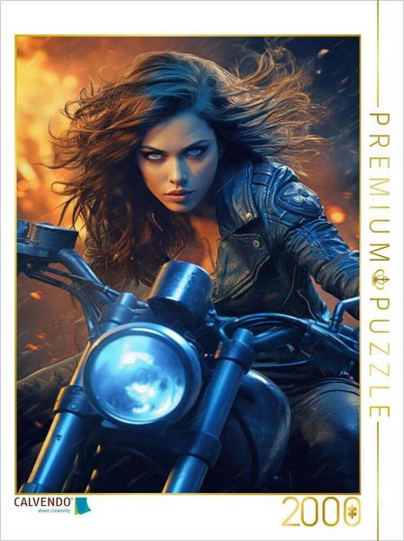 Produktbild: CALVENDO Puzzle Ein Motiv aus dem Kalender Coole Ladys | 2000 Teile Lege-Gr&ouml;&szlig;e 90x67cm Foto-Puzzle f&uuml;r gl&uuml;ckliche Stunden