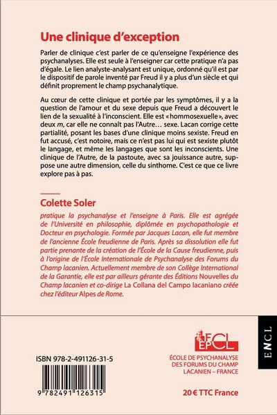 Produktbild: Une clinique d'exception