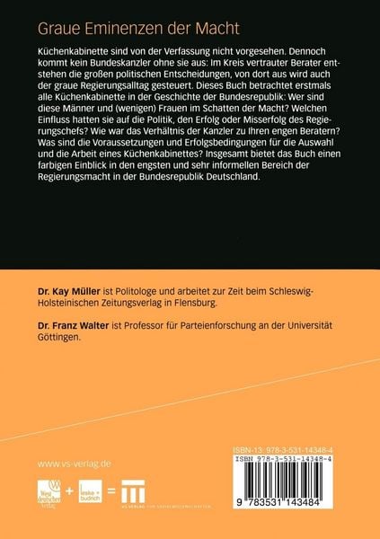 Produktbild: Graue Eminenzen der Macht