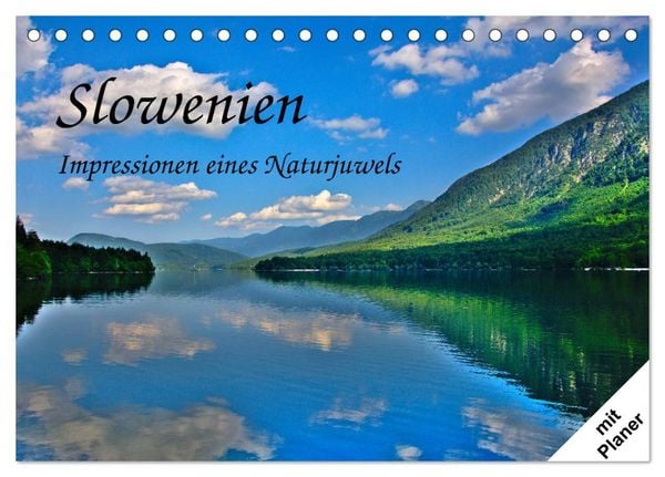 Produktbild: Slowenien - Impressionen eines Naturjuwels (Tischkalender 2027 DIN A5 quer), CALVENDO Monatskalender