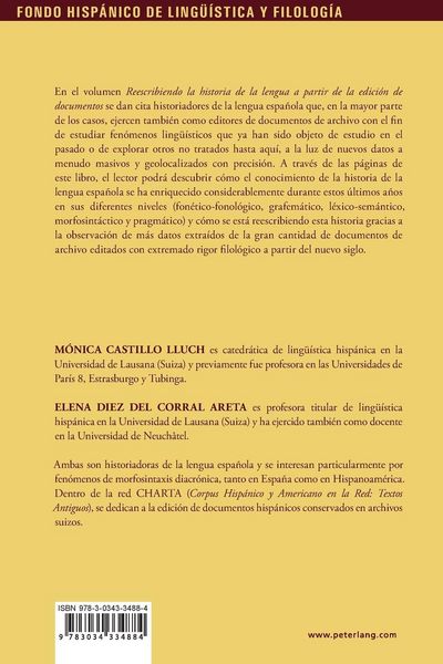 Produktbild: Reescribiendo la historia de la lengua espa&ntilde;ola a partir de la edici&oacute;n de documentos