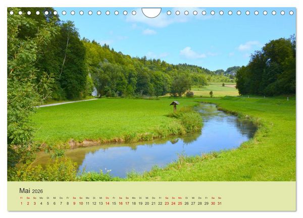 Produktbild: Unsere sch&ouml;ne Heimat - Die Schw&auml;bische Alb (Wandkalender 2026 DIN A4 quer), CALVENDO Monatskalender