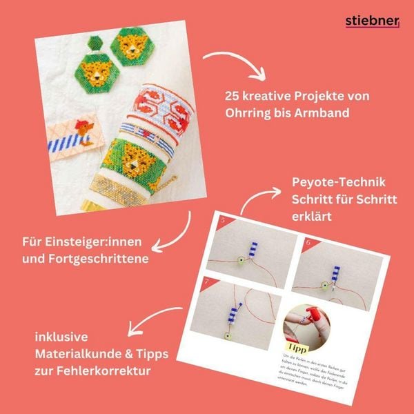 Produktbild: Perlen weben Schritt f&uuml;r Schritt