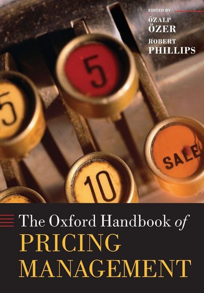 Produktbild: Oxford Handbook of Pricing Management