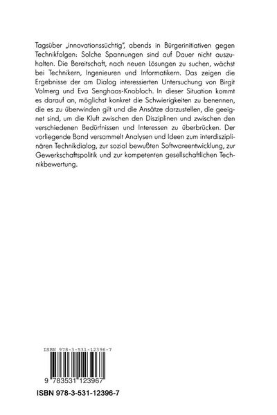 Produktbild: Technikgestaltung und Verantwortung