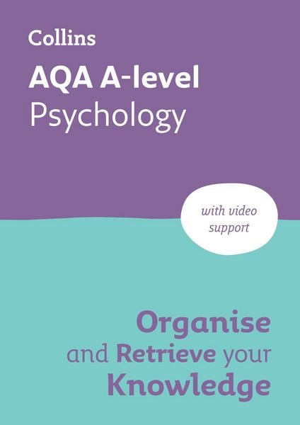 Produktbild: AQA A-level Psychology Organise and Retrieve Your Knowledge