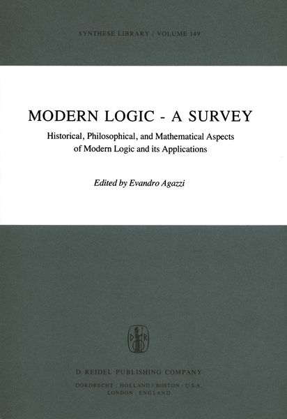 Produktbild: Modern Logic &mdash; A Survey