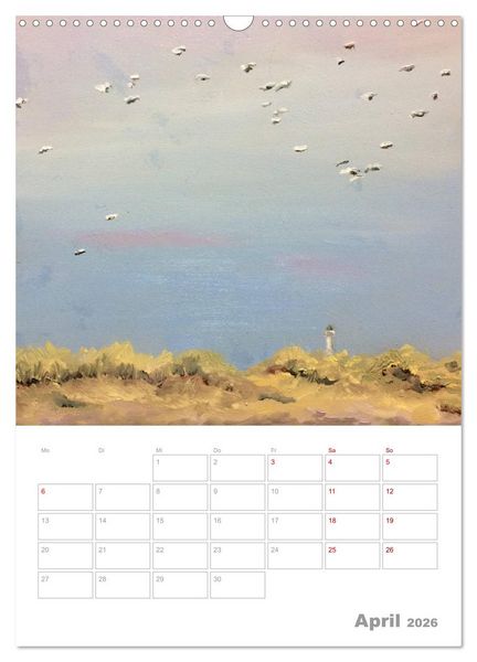 Produktbild: Malerisches Skagen (Wandkalender 2026 DIN A3 hoch), CALVENDO Monatskalender