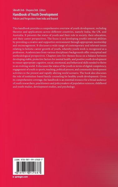 Produktbild: Handbook of Youth Development
