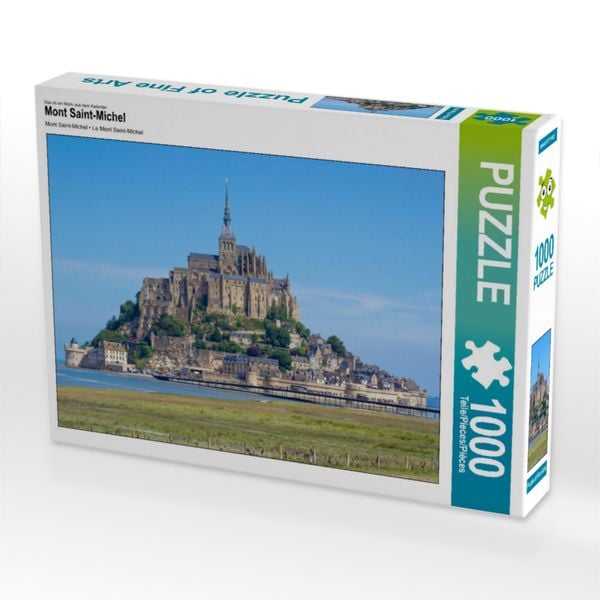 Produktbild: CALVENDO Puzzle Mont Saint-Michel 1000 Teile Lege-Gr&ouml;&szlig;e 640 x 480 cm Foto-Puzzle Bild von Elisabeth Schittenhelm