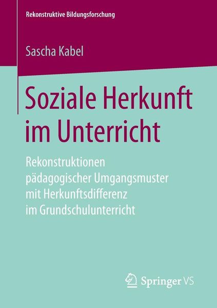 Produktbild: Soziale Herkunft im Unterricht