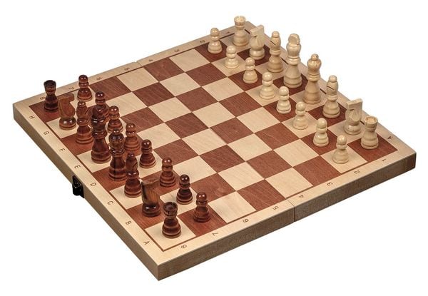 Produktbild: Philos 2609 - Schachkassette, Feld 42 mm mit Randbeschriftung