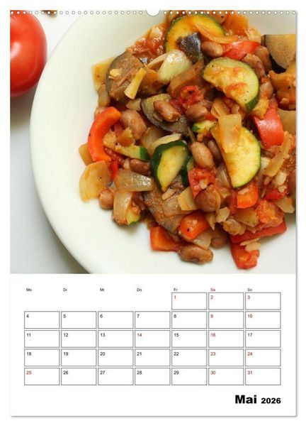 Produktbild: Leckeres mit Bohnen (Wandkalender 2026 DIN A2 hoch), CALVENDO Monatskalender