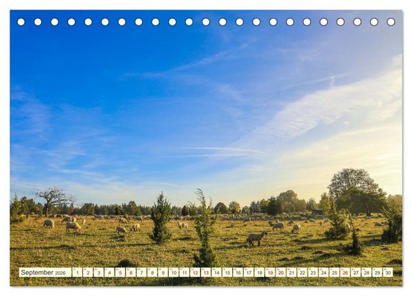 Produktbild: Impressionen aus dem Oberen Donautal (Tischkalender 2026 DIN A5 quer), CALVENDO Monatskalender