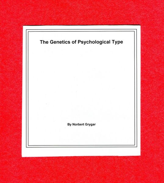 Produktbild: The Genetics of Psychological Type
