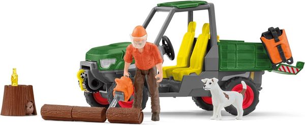 Schleich - Farm World - Waldbauer mit Fahrzeug