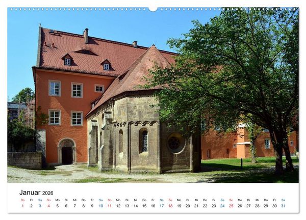 Produktbild: KLOSTER PFORTA (Wandkalender 2026 DIN A2 quer), CALVENDO Monatskalender