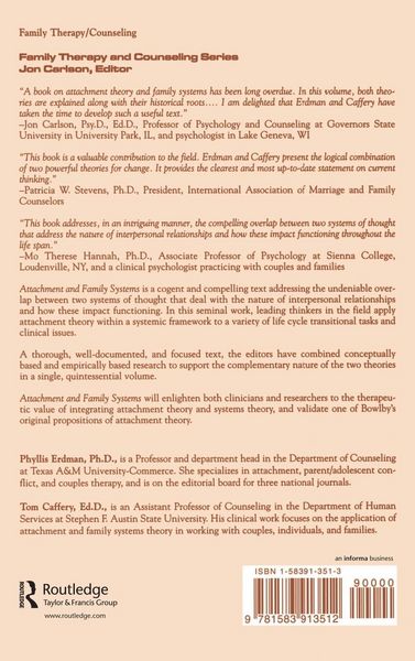 Produktbild: Attachment and Family Systems