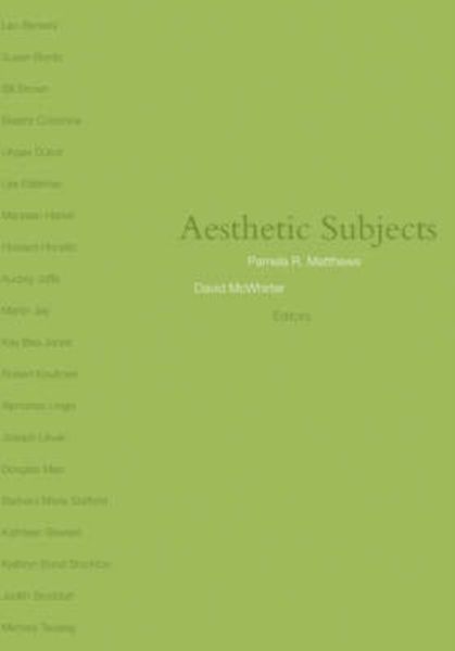 Produktbild: Aesthetic Subjects